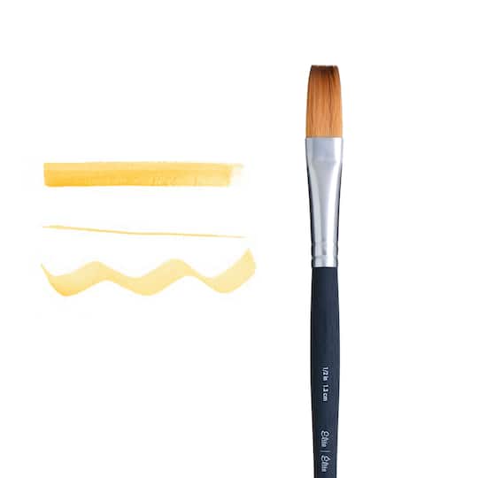Princeton Elite 4850 Stroke Paintbrush, 1/2" Example